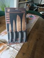 4-delige messenset, Huis en Inrichting, Ophalen, Nieuw, Rvs of Chroom, Bestekset