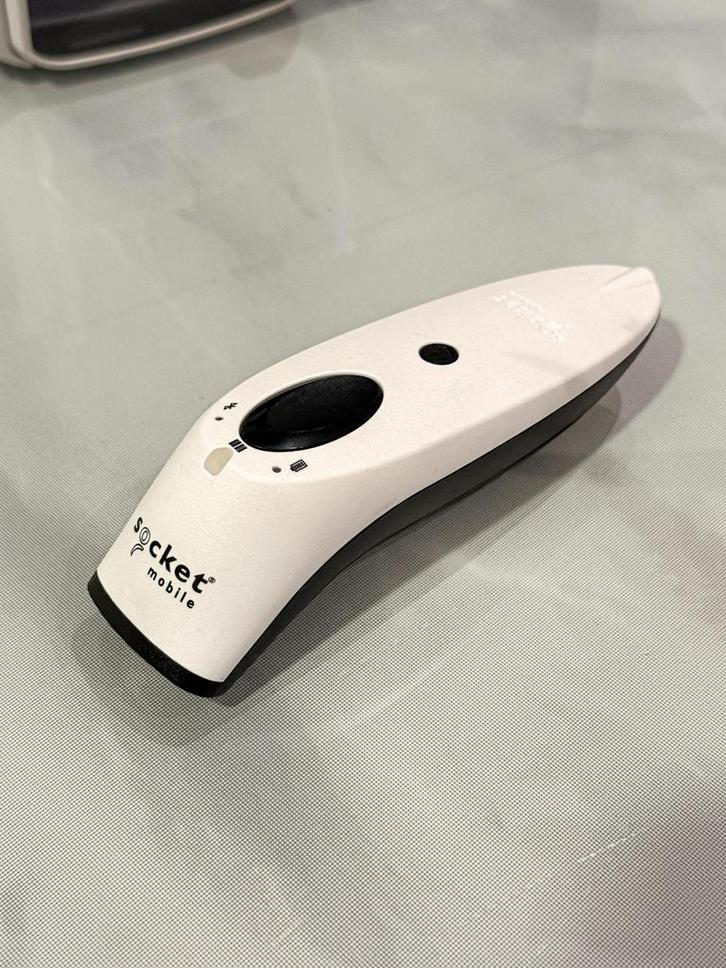 Socket Mobile S700 Bluetooth Barcode Scanner | White, Computers en Software, Scanners, Zo goed als nieuw, Barcodescanner, Overige