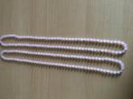 Edelsteen Rozenkwarts ketting 8 mm lang 40 cm, Nieuw, Ophalen of Verzenden, Steen of Mineraal, Roze