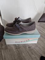 Lederen Schoenen Bruingrijs - Medicus, Ophalen, Medicus, Instappers, Zo goed als nieuw