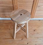 Houten krukje, Ophalen, Zo goed als nieuw, Hout