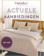 Optidee Mink beddengoedsets, Eenpersoons, Beige, Dekbedovertrek, Ophalen of Verzenden