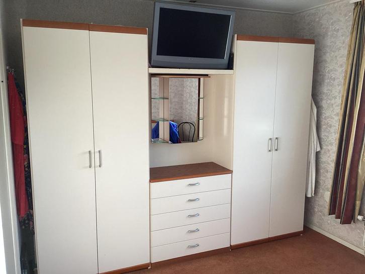 Grote Linnenkast - Hoge Kwaliteit Multiplex, Huis en Inrichting, Kasten | Kledingkasten, Gebruikt, 200 cm of meer, 100 tot 150 cm