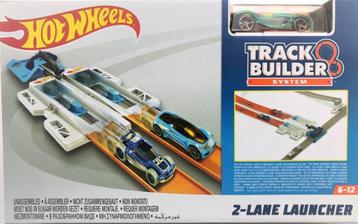 Hot Wheels Track builder 2 Lane Launcher Raceauto Mattel beschikbaar voor biedingen