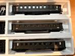 Roco 3x Wuertemberger rijtuigen met licht, Gelijkstroom, Verzenden, Roco, Gebruikt