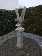 Adelaar gegoten cement tuinbeeld, Ophalen, Gebruikt