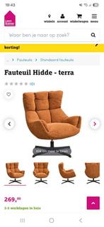 Gezocht!!  fauteuil draaibaar hidde terra leenbakker, Huis en Inrichting, Fauteuils, Ophalen, Nieuw, 50 tot 75 cm