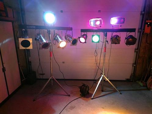 Disco lampen lichtset te huur, Muziek en Instrumenten, Licht en Laser, Gebruikt, Licht, Geluidgestuurd, Kleur, Stroboscoopeffect