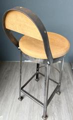 Barkrukken industriële stijl, Ophalen, Gebruikt, Met voetsteun, 90 cm of meer