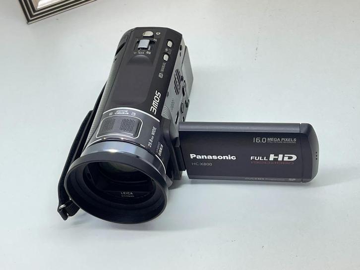 PANASONIC HC-X800 veelzijdig&zeer compleet Full HD camcorder, Audio, Tv en Foto, Videocamera's Digitaal, Zo goed als nieuw, Camera