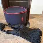 Brocante/vintage Franse Kepi(brandweerpet), Antiek en Kunst, Curiosa en Brocante, Ophalen of Verzenden