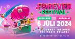 Forever Festival 6-7-2024 + 10 coins, Tickets en Kaartjes, Evenementen en Festivals, Eén persoon