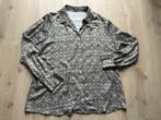 Taupe blauwe blouse Purdey Mt 44, Kleding | Dames, Maat 42/44 (L), Zo goed als nieuw, Purdey, Verzenden