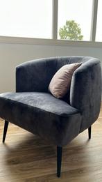 Stoel babykamer velvet Billy antraciet, Kinderen en Baby's, Ophalen, Zo goed als nieuw