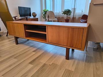 Tv kast | walnoot hout | 160cm | Deens design *bezorging  beschikbaar voor biedingen
