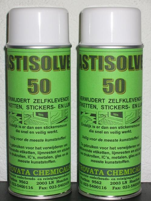 ASTISOLVENT 77 STICKERVERWIJDERAAR, Doe-het-zelf en Verbouw, Glas en Ramen, Nieuw, Minder dan 80 cm, Minder dan 80 cm, Ophalen of Verzenden