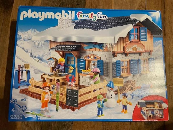 Playmobil Skihut - 9280, Kinderen en Baby's, Speelgoed | Playmobil, Zo goed als nieuw, Ophalen of Verzenden