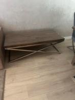 Tafel met 6 stoelen + kleine tafel, Gebruikt, Glas, Vijf personen of meer, 150 tot 200 cm