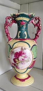 Grote antieke  aardewerk vaas met oren, Ophalen of Verzenden