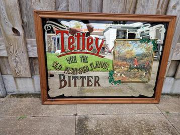 Grote reclame spiegel van Tetley old Bitter, perfecte sta beschikbaar voor biedingen