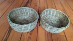2  rietenmanden, Ophalen of Verzenden, Zo goed als nieuw, Rond, Riet