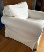 Witte Fauteuils, Huis en Inrichting, Fauteuils, Gebruikt, Stof, 75 tot 100 cm, Ophalen