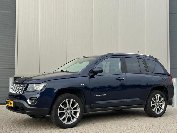 Jeep Compass 2.0 2e Eig. - Automaat - Cruise -, Auto's, Jeep, Bedrijf, Compass, ABS, Achteruitrijcamera, Airbags, Airconditioning