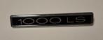 Sigle insigne logo metal simca 1000 LS, Ophalen of Verzenden, Gebruikt