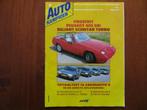 Autokampioen 15 1987 Reliant Scimitar Turbo, Peugeot 405 SRI, Ophalen of Verzenden, Zo goed als nieuw, Citroën
