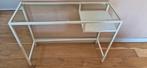 IKEA Laptoptafel, VITTSJÖ, wit, 100x36 cm, Ophalen, 100 tot 150 cm, Zo goed als nieuw, Metaal