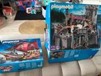 Playmobil kasteel valkenridders 4866 en piratenschip, Kinderen en Baby's, Speelgoed | Playmobil, Ophalen, Zo goed als nieuw