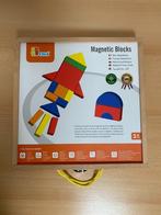 Magnetische blokken en vormen in koffer VIGAtoys, Ophalen, Gebruikt, Puzzelen