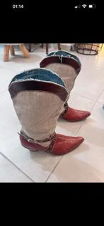Vintage Just Cavalli boots - Handmade, Bruin, Lage of Enkellaarzen, Ophalen of Verzenden, Gedragen