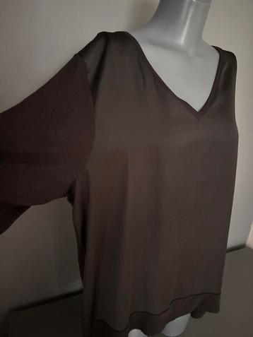 zwarte top, longsleeve, shirt, van Norah met 3/4 mouwen. XXL beschikbaar voor biedingen