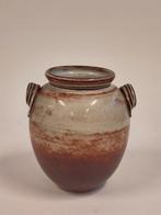 Vintage Mobach Utrecht vaas keramiek vaasje aardewerk unica?, Antiek en Kunst, Ophalen of Verzenden