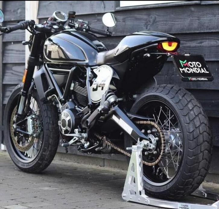 Ducati Scrambler 800 - cafe racer, Motoren, Motoren | Ducati, Particulier, Naked bike, Ophalen
