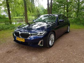 BMW 540i High executive 333pk Aut 2020 Blauw beschikbaar voor biedingen