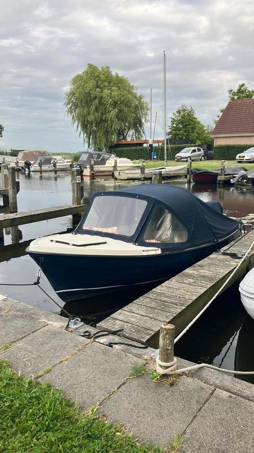 Sloep Antaris 400 met 8pk Suzuki motor vaarklaar, Watersport en Boten, Sloepen, Gebruikt, Tot 10 pk, 3 tot 6 meter, Buitenboordmotor