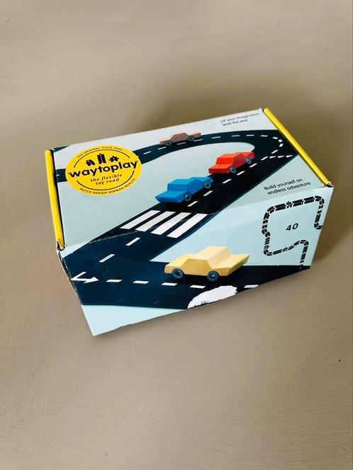 Way to Play - 40delige set, Kinderen en Baby's, Speelgoed | Racebanen, Zo goed als nieuw, Handmatig, Overige merken, Ophalen of Verzenden