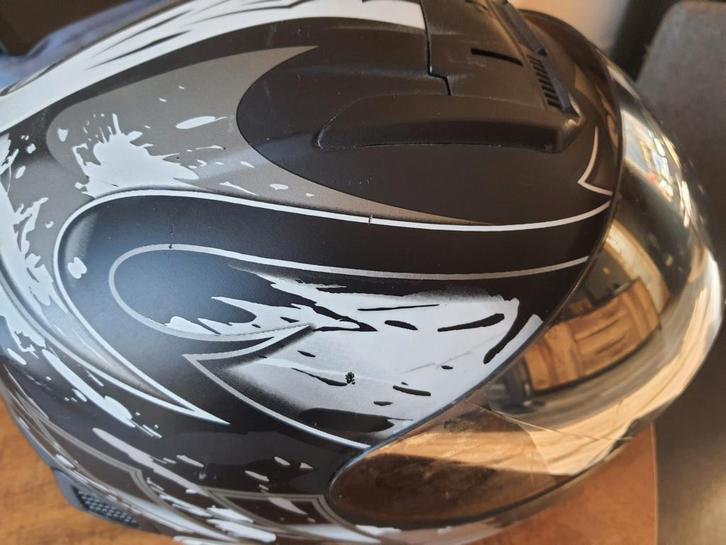 Scooter helm - Maat M, Motoren, Kleding | Motorhelmen, Dames, Heren, Integraalhelm, M, Overige merken, Tweedehands, Ophalen