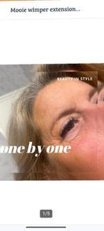 Mooie wimper  one by one extensions, Sieraden, Tassen en Uiterlijk, Uiterlijk | Cosmetica en Make-up, Ophalen, Nieuw, Zwart, Ogen