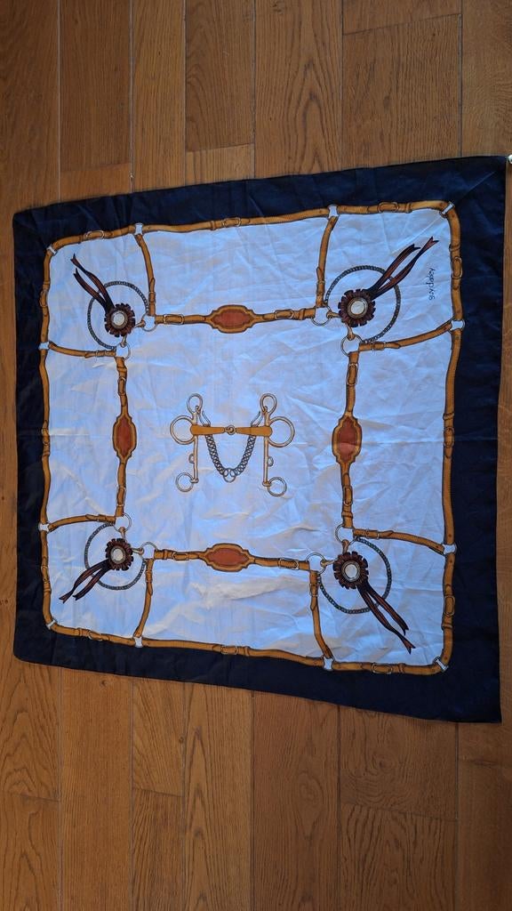 Sjaal / skarf merk:  guy d' arley zie foto's, Ophalen of Verzenden, Zo goed als nieuw, Maat 46/48 (XL) of groter, Sjaal