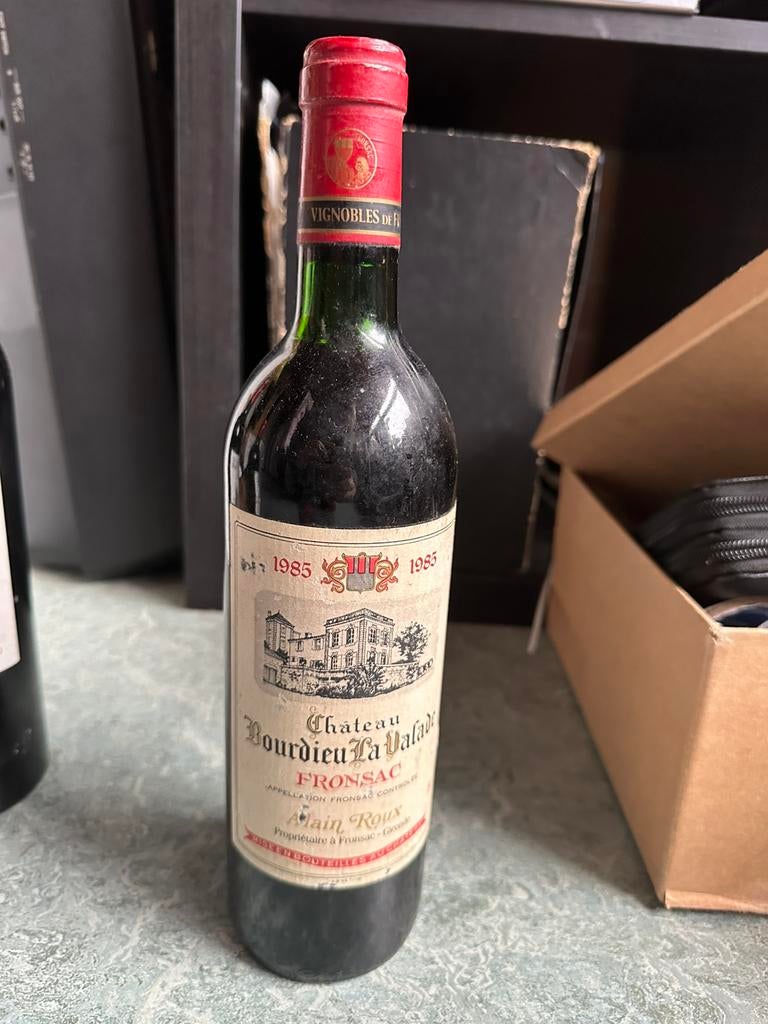 Fronsac, chateau la Valade 1985, Ophalen of Verzenden, Zo goed als nieuw, Frankrijk, Rode wijn