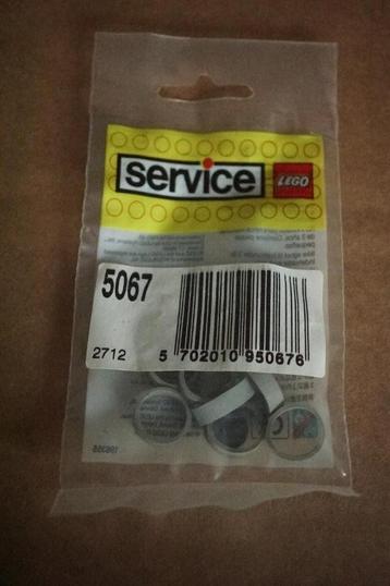 Lego 12 volt trein Servicepack 5067. Originele trein bandjes beschikbaar voor biedingen