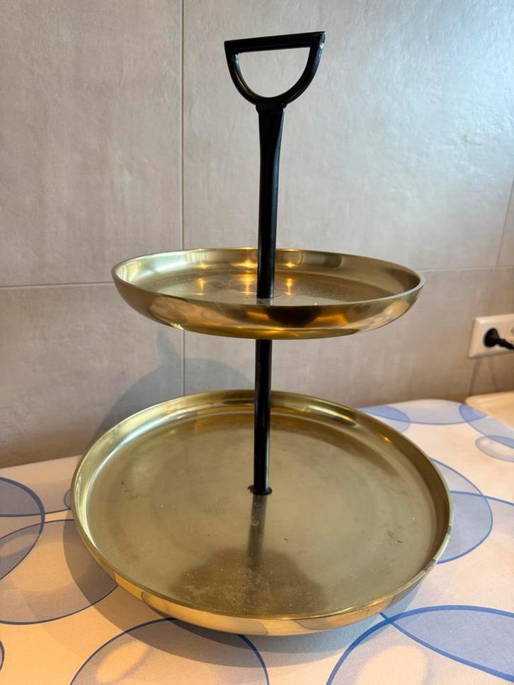 Riviera Maison Etagere - 2 Laags - Prachtige Staat!, Huis en Inrichting, Woonaccessoires | Etagères, Zo goed als nieuw, Ophalen of Verzenden