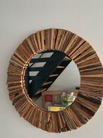 Ronde spiegel, Huis en Inrichting, Ophalen, Zo goed als nieuw, Wandklok