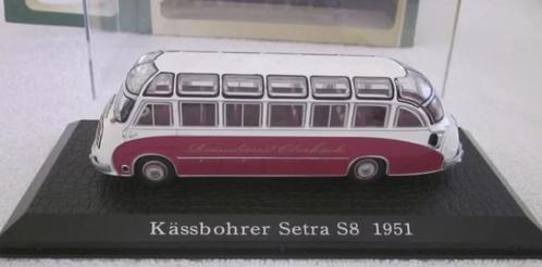 Atlas Bus Collection Kässbohrer Setra S8 1951 in doos., Hobby en Vrije tijd, Modelauto's | Overige schalen, Nieuw, Bus of Vrachtwagen