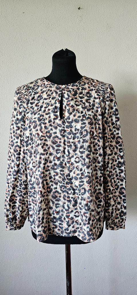bruine blouse van River woods maat 38 (29625), Kleding | Dames, Blouses en Tunieken, Maat 38/40 (M), Bruin, Verzenden