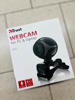Trust Exis Webcam - Nieuw in doos!, Nieuw, Ophalen of Verzenden, ChromeOS, Monitorclip