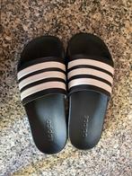 Adidas Badslippers - Maat 40,5 - Zo goed als nieuw!, Slippers, Zwart, Ophalen of Verzenden, Zo goed als nieuw